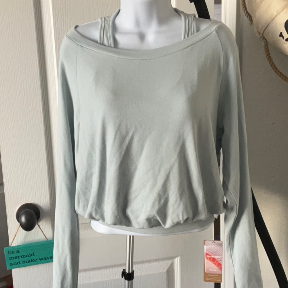 OGL Light Green Long Sleeve Top